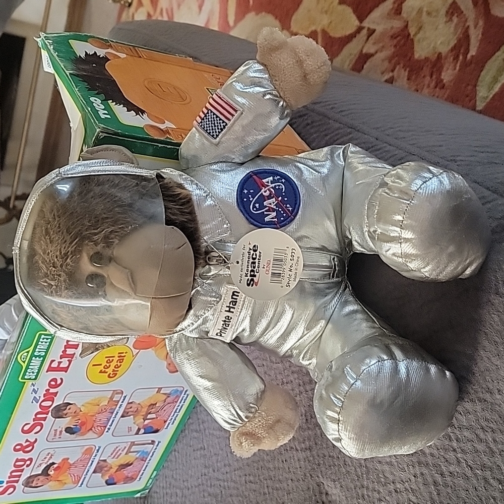 JAAG plush astronaut chimpanzee